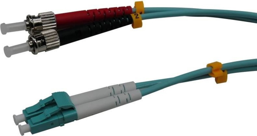 FO Duplex Patch Cable 50/125µ LC-ST 1m