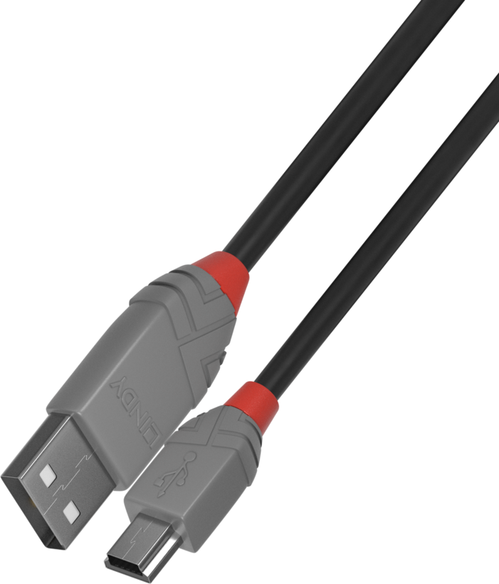 Cable USB 2.0 A/m-Mini B/m 1m