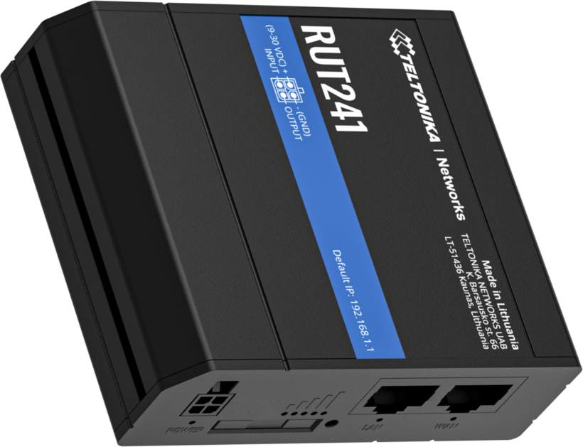 Teltonika RUT241 Industrial 4G Router