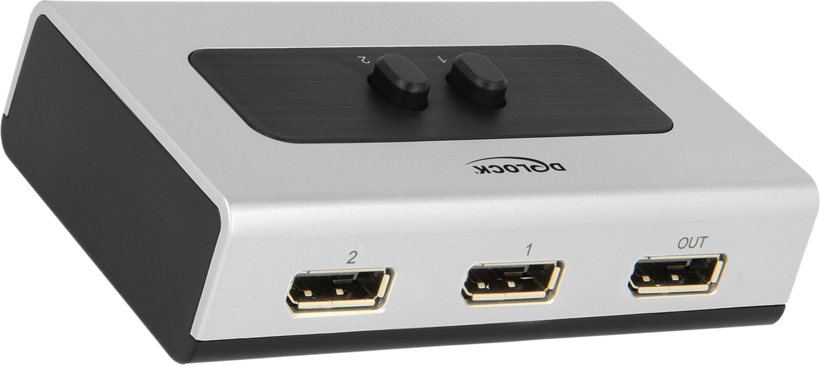 Sélecteur Delock DisplayPort 2:1