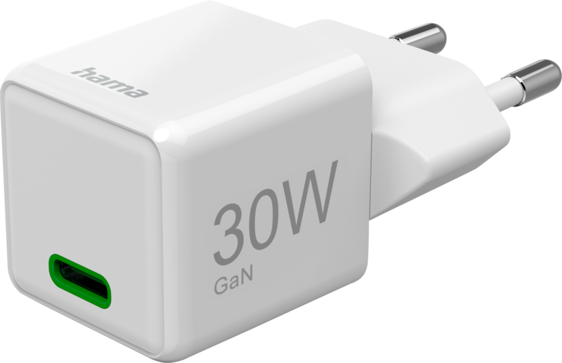 Adapt. carr. Hama 30 W USB-C Super-Mini