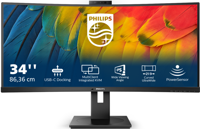 Philips 34B1U5600CH Curved Monitor