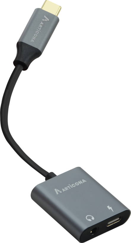 Adapter USB C/m - 3mm/f+USB-C