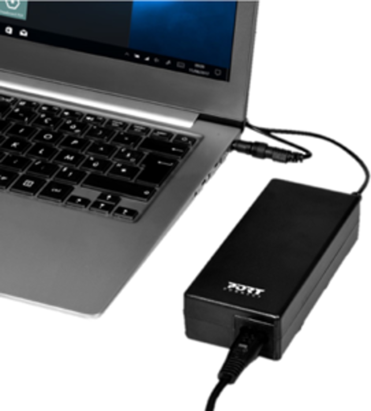 Port 90 W HP tápegység