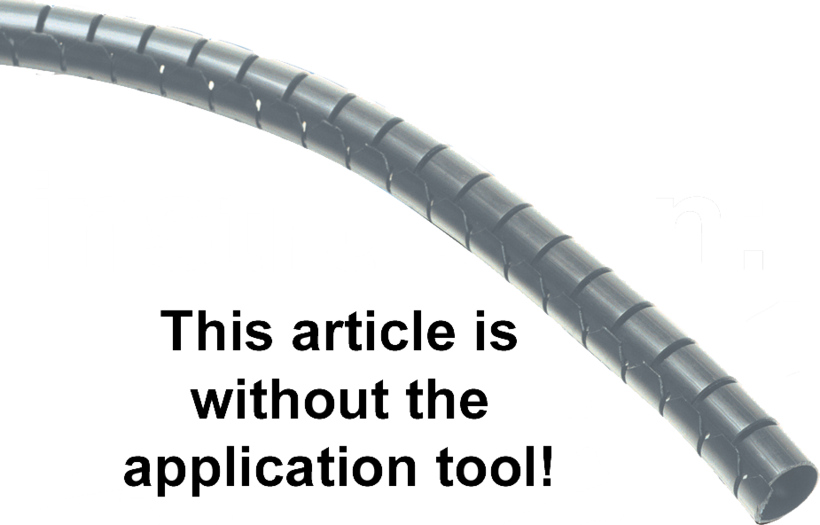 Cable Eater D=25mm 20m Silver