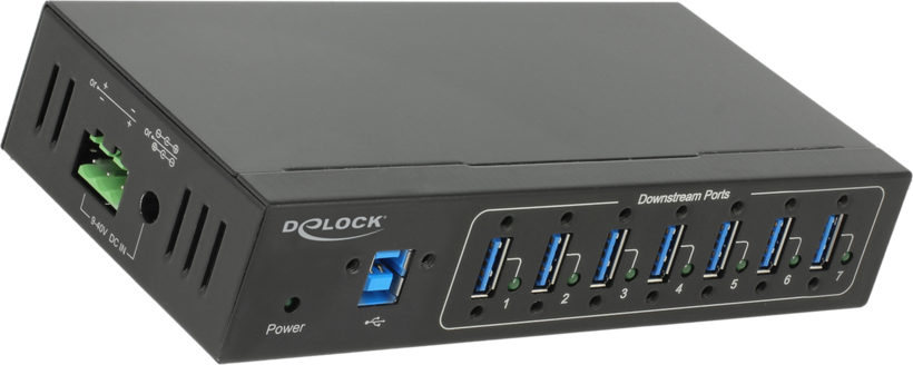 Hub USB 3.0 7 porte industriale