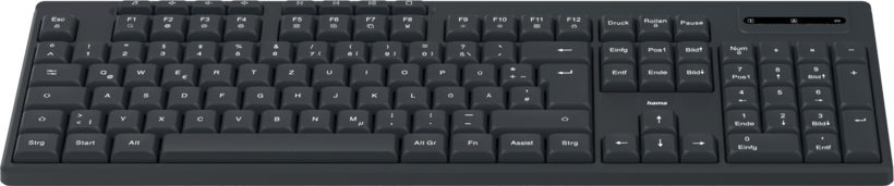 Hama WK-200 Keyboard Wireless Black