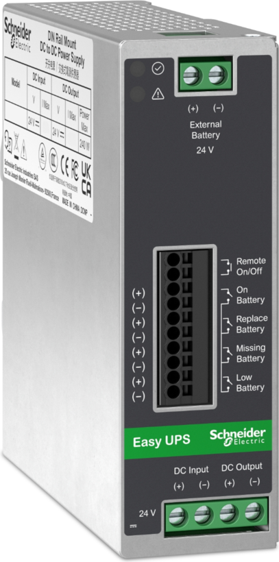 APC Easy UPS Industrial 480VA 24V DC
