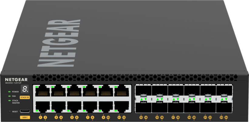 NETGEAR M4350-12X12F Managed Switch