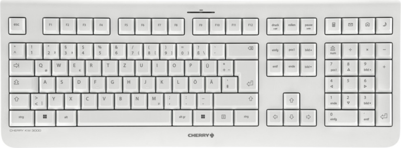 CHERRY KW 3000 Keyboard White