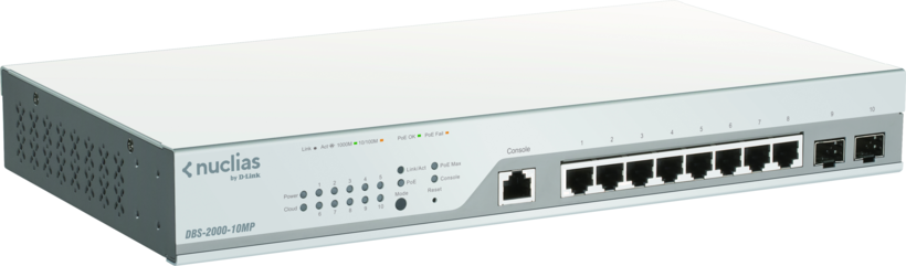 Nuclias DBS-2000-10MP PoE Switch