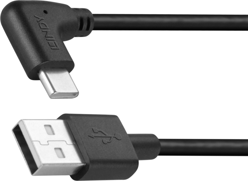 Câble USB LINDY type C - A, 1 m