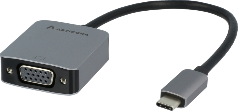 Adaptateur USB type C m.-VGA f. 0,15 m