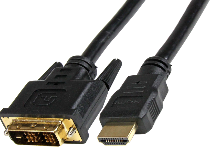 Cable HDMI A/m-DVI-D/m 5 m Black