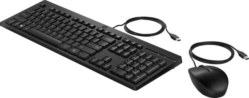 Kit de teclado e rato HP USB 225