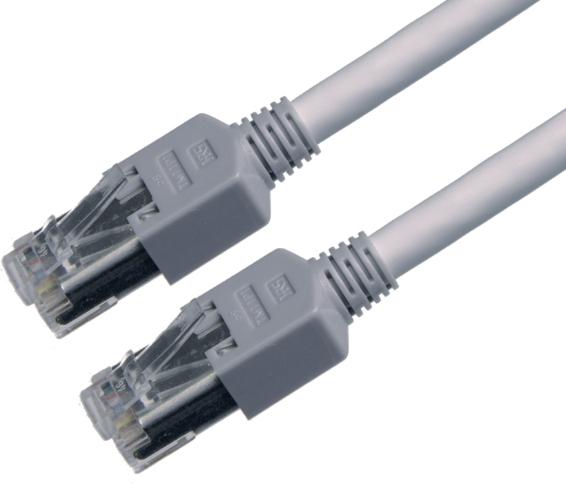 Leunig Patchkabel RJ45 S/FTP 7 m grau