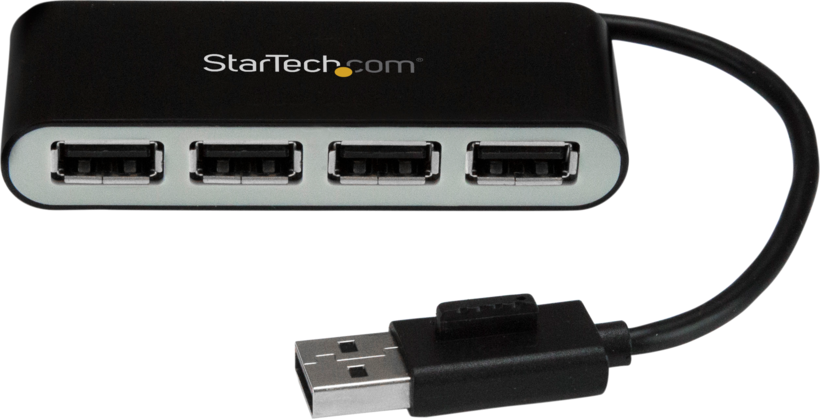 StarTech USB Hub 2.0 4-Port schwarz