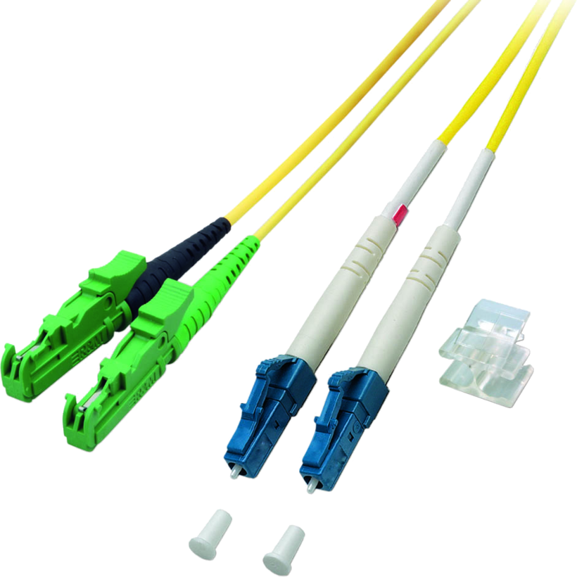 LWL Duplex Patchkabel E2000-LC 2 m 9 µ
