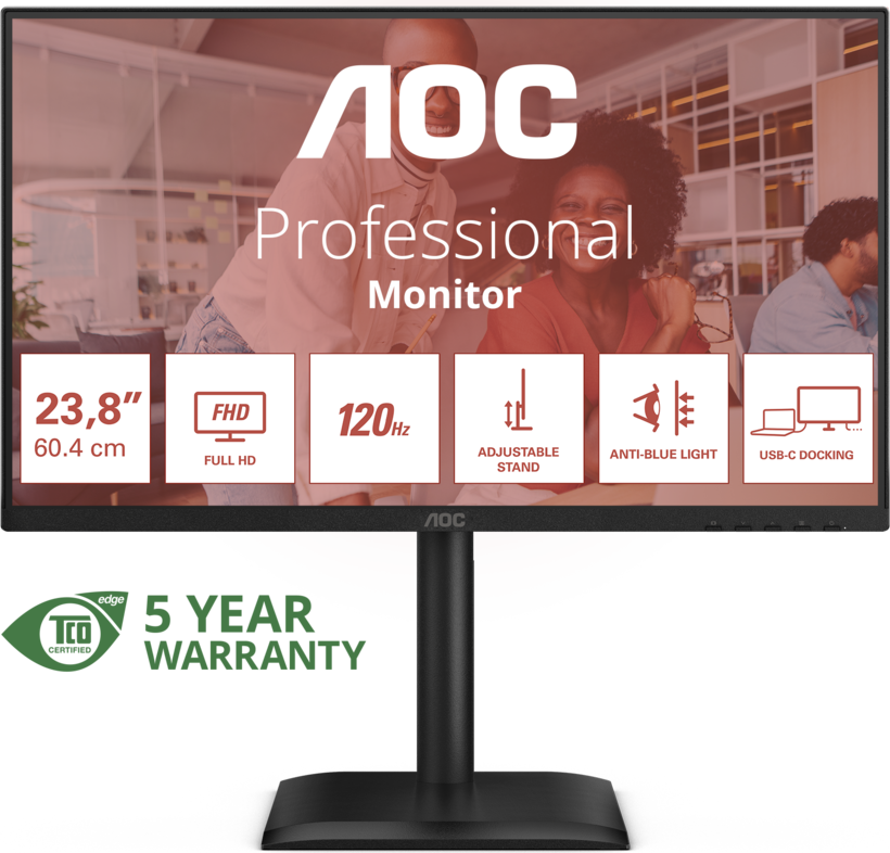 AOC 24E4CV Monitor