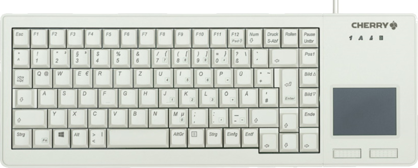 CHERRY G84-5500 XS Touchpad Keyboard Wh