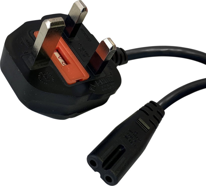 Videk 1.8m UK Mains - C7 Cable