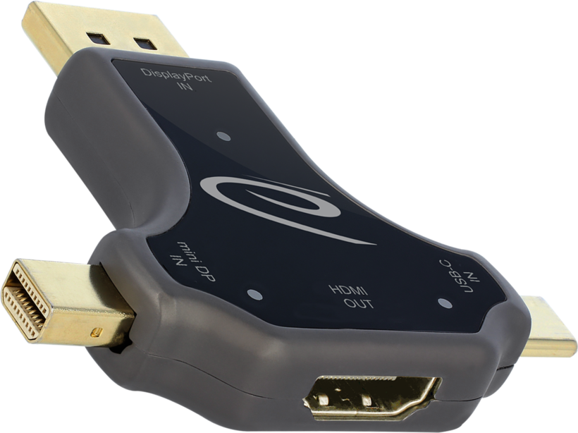 Adaptateur HDMI Delock DP/Mini-DP/type C