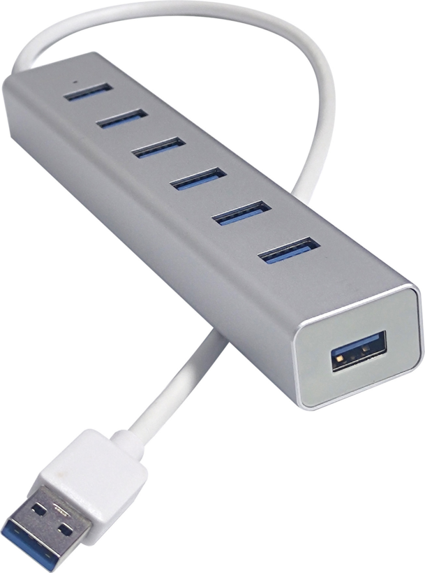 ARTICONA USB Hub 3.0 7-port Alu/White