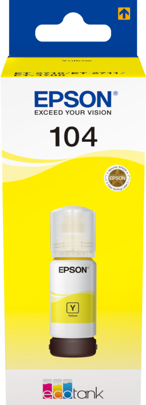 Epson 104 EcoTank Tinte gelb
