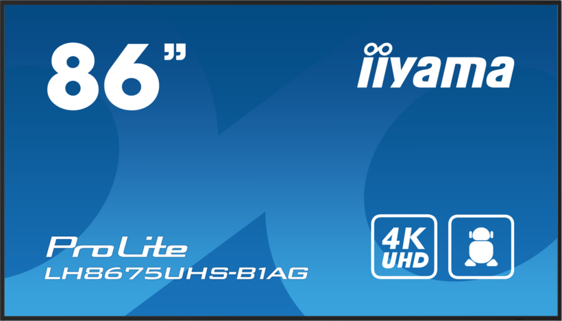 iiyama ProLite LH8675UHS-B1AG Display