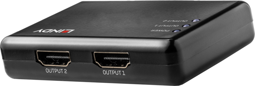 LINDY HDMI Splitter 1:2 4K