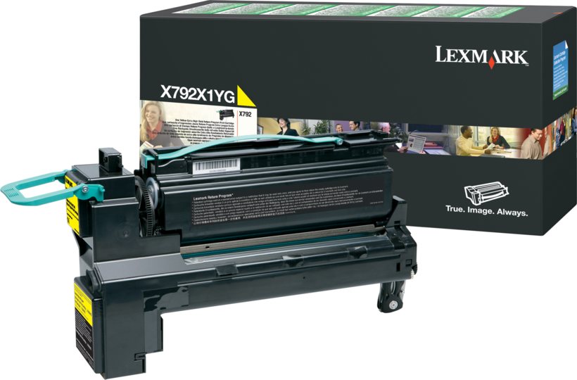 Lexmark X792 Toner Yellow