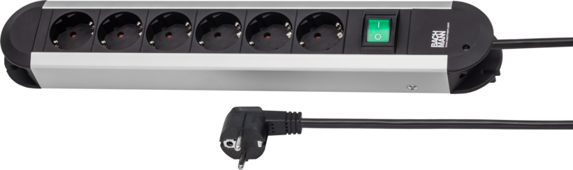 Power Strip PRIMO 6-way 2m