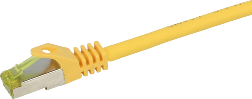 Patch Cable RJ45 S/FTP Cat6a 0.25m Yello