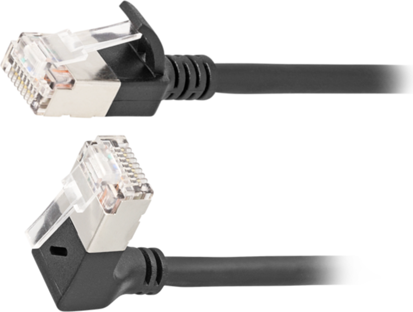 Patch Cab RJ45/RJ45 90° S/FTP Cat6a 2m