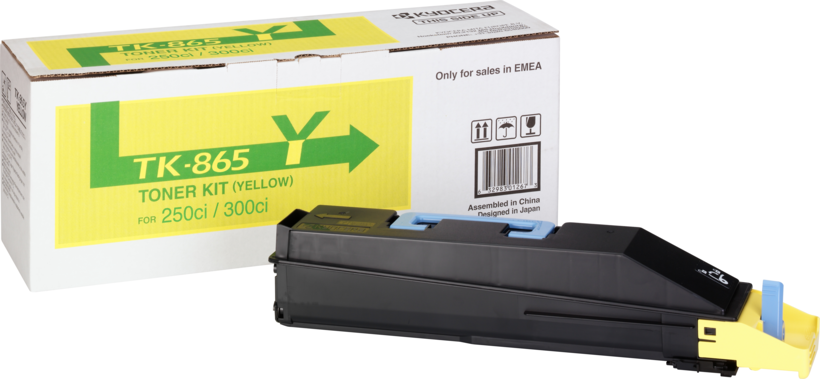 Kyocera TK-865Y Toner Kit Yellow