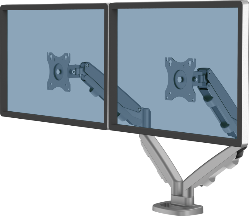 Fellowes Eppa Dual Monitor Arm Desk Silv