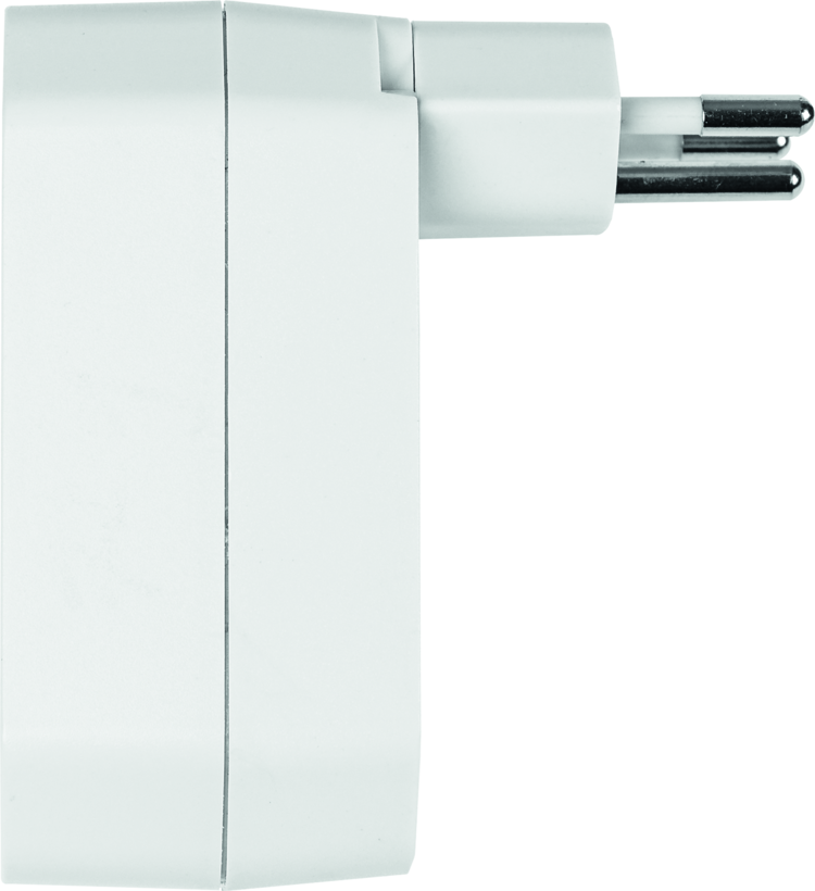 Steffen LINE 3xT13 320° Adapter weiß
