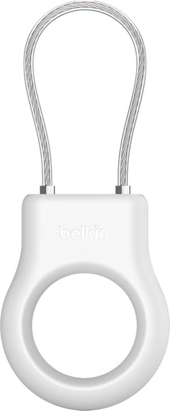 Belkin AirTag Key Ring White