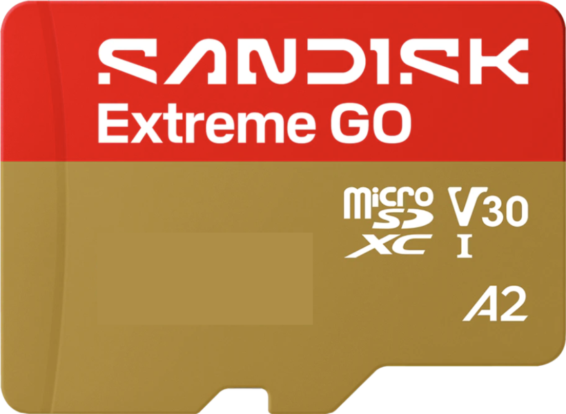 SanDisk Extreme Go microSD Card 128GB