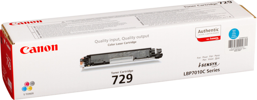 Canon 729 Toner cyan