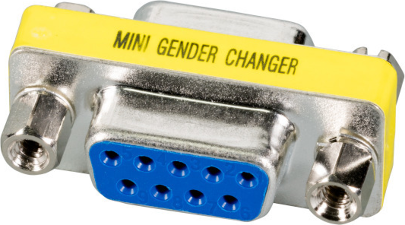 Gender átalakító 9 pólusú f/f