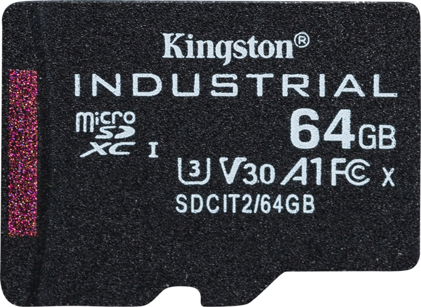 Kingston Industrial microSDXC 64GB + Ad.