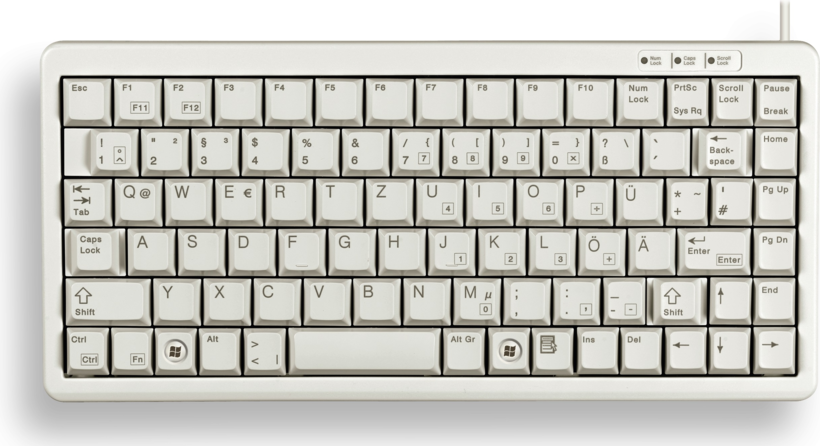 CHERRY Compact Keyboard G84-4100