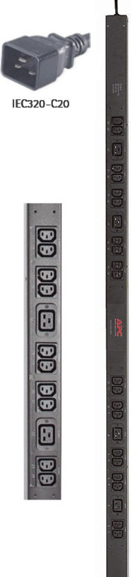APC Basic Rack PDU 1ph 16A IEC320
