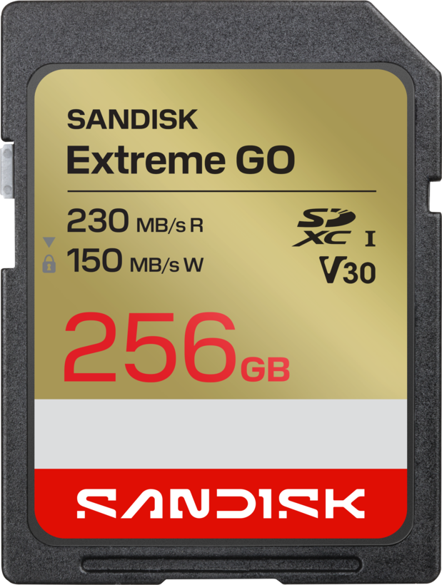 SanDisk Extreme Go SDXC Card 256GB