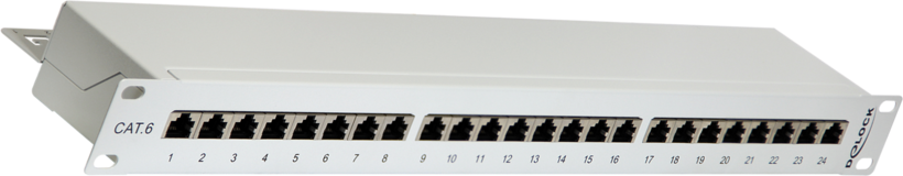 Patch Panel RJ45 LSA+ 24-way Cat6