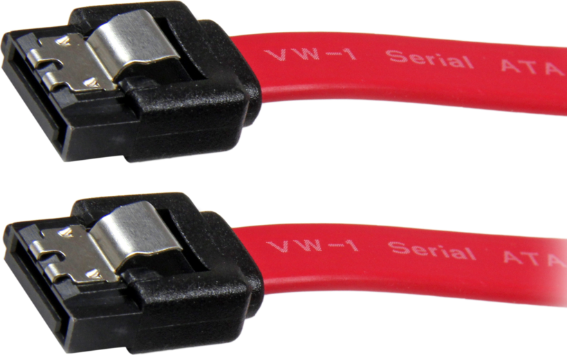 Cable SATA M - SATA M Internal 0.3m Red
