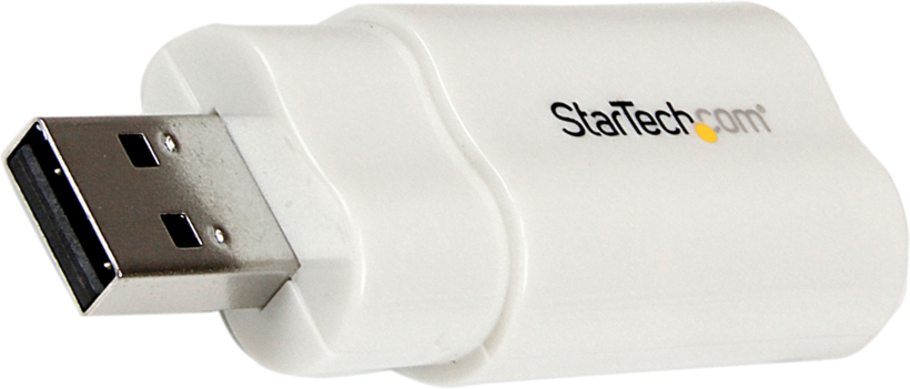 StarTech USB 2.0 Audio Adapter White