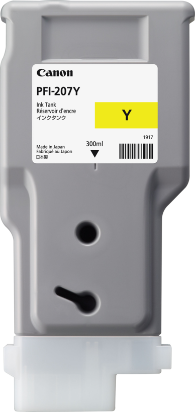 Canon PFI-207Y Ink, Yellow