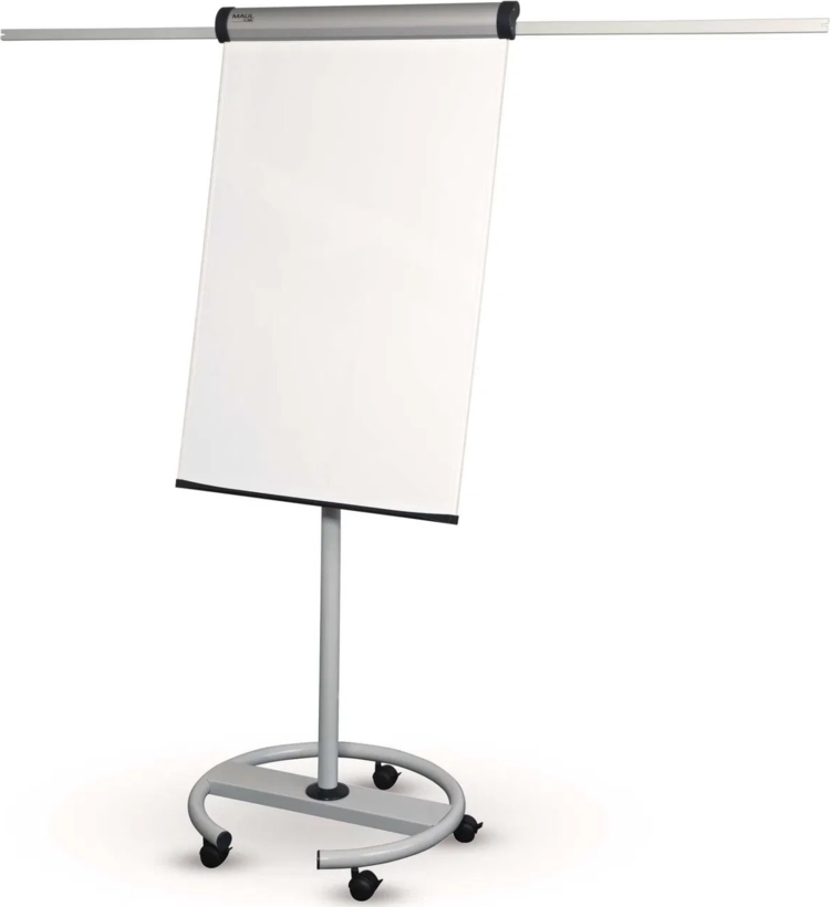 MAULsolid Flipchart Round Base + Castors